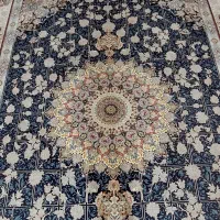 فرش ۳×۴ سورمه ای ، ۷۰۰ شانه