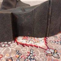 چکمه بلند سفید ومشکی