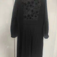 مانتو مشکی کرپ|لباس|زاهدان, |دیوار