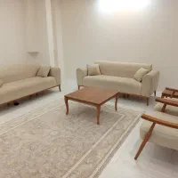 فروش مبل ومیز ناهار خوری ب همراه جلو مبلی