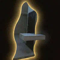 آینه دفرمه و باکس تک کشو اقساطی