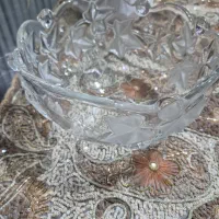 کاسه اجیل یا میوه خوری کریستال خارجی