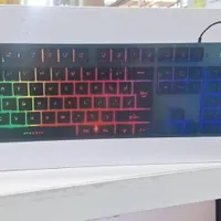 کیبورد سیمی فلزی گیمینگ RGB مدل k2|قطعات و لوازم جانبی رایانه|اهواز, کوی باهنر|دیوار