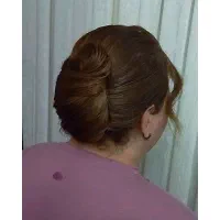 شنیون میکاپ محفلی(فقط هزینه مواد گرفته میشه)|خدمات آرایشگری و زیبایی|ساوه, |دیوار