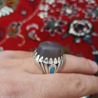 انگشتر نقره عقیق سلیمانی