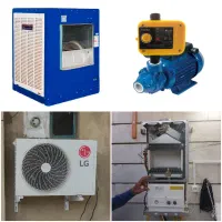 نصب تعمیرات پکیج آبگرمکن بخاری پمپ کولر آب تصفیه