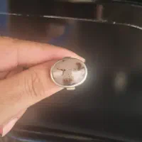 انگشتر شجر مسور قدیمی نقره|کلکسیون اشیاء عتیقه|کوچصفهان, |دیوار