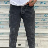 شلوارلی راسته مام ذغالی آبی یخی پنبه|لباس|مشهد, یوسفیه (شهرک غرب)|دیوار