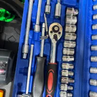 ست جعبه بکس و بیت ۴۶پارچه ۱/۴ فوق اقتصادی|ابزارآلات|رشت, کوی یخ|دیوار