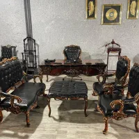 مبلمان اداری مدل سارینا سبز|دفتر کار|تاکستان, |دیوار