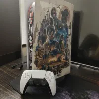 ps5 دو دسته همراه با هدفون|کنسول، بازی ویدئویی و آنلاین|آبادان, |دیوار