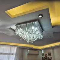 لوستر  ال ای دی کنترلی همراه با رقص نور|لوستر و چراغ آویز|اصفهان, بهارستان|دیوار