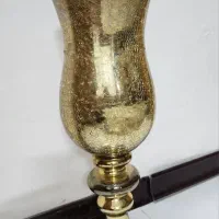 گلدان طلایی لوکس سالنی