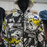 کاپشن بادی|لباس|برخوار, |دیوار