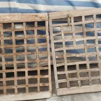 دربچه چوبی قدیمی مشبگ