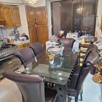 میز و صندلی نهار خوری ۶ نفره سالم