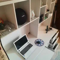 کتابخانه ومیز کامپیوتر|میز تحریر و کامپیوتر|اندیشه, اندیشه فاز ۳|دیوار