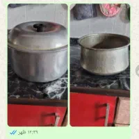 دو عدد قابلمه مسی وروحی