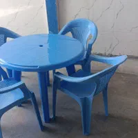 صندلی پلاستیکی ست چهارنفره شکیلا کد 826|میز و صندلی غذاخوری|شیراز, محراب|دیوار