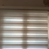 پرده زبرا کارکرده فقط شستشومیخاد