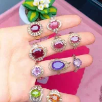 انگشترنقره فقط گرمی ۴۵۰ فیروزه عقیق یمن نقره شکسته