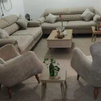 مبل 8نفره همراه میز وعسلی