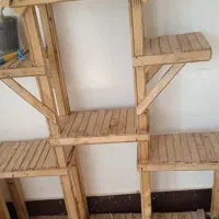 قفسه.شلف. چوبی زیبا.