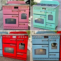 اجاق گاز تکنو سه فر با هر رنگ دلخواه