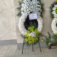 اجاره انواع تاج گل های مصنوعی ترحیم تسلیت ختم|خدمات پذیرایی، مراسم|باقرشهر, |دیوار