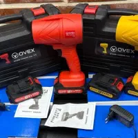 جت فن صنعتی دو باتری دکمه فشاری گازی ovex