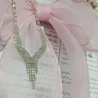 ست گردنبند و گوشواره نقره ای ترند و دخترونه|جواهرات|سبزوار, توحیدشهر|دیوار