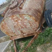 منبع 1200 چرخدار تانکر آب ورق سنگین