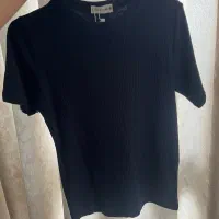 تیشرت کرکره ای یقه گرد