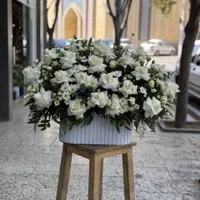 تاج گل طبیعی پایه گل دسته گل سبد گل تسلیت تبریک|گل و گیاه طبیعی|مشهد, احمدآباد|دیوار