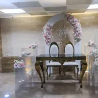 اجاره میز صندلی دیزاین جایگاه عروس و داماد