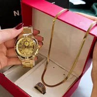 ست ساعت و گردنبند و انگشتر