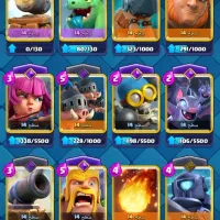 اکانت کلش رویال لول ۶۲|کنسول، بازی ویدئویی و آنلاین|قزوین, |دیوار