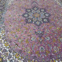 فرش ۱۲ متری زمینه لاکی|فرش|یزد, |دیوار