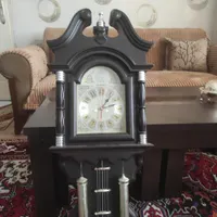 ساعت دیواری طرح چوب