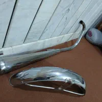 اگزوز  گلگیر. فرمان  موتور هوندا