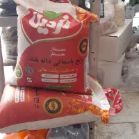 برنج فردین وادریس دانه بلند دانه ۳۱۰۰شهرک باهنر