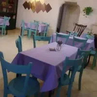 دوعددمیز چوبmdf صندلی لهستانی دکوپاژ16عدد