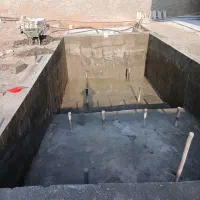 اجرای جکوزی استخر قالب بندی بتن ریزی