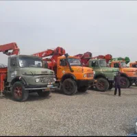 جرثقیل کفی دار10تن7تن3تن 15تن خاور نیسان سبدبالابر