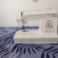 چرخ خیاطی جانتک و سردوز سبز