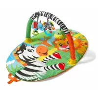 تشک بازی نوزاد طرح شیر و گورخر