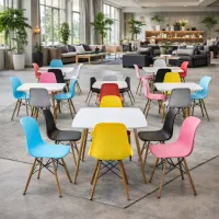 میز و صندلی ناهارخوری پلاستیکی منزل کافه/گلشهر