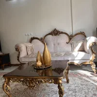 مبل۹ وناهارخوری ۸نفره چوب راش گرجستان|مبلمان خانگی و میز عسلی|شاهین‌شهر, طالقانی|دیوار