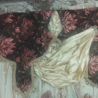 پرده شیک وسالم پذیرایی آماده استفاده