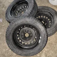 لاستیک پراید با رینگ|قطعات یدکی و لوازم جانبی|کوهرنگ, |دیوار